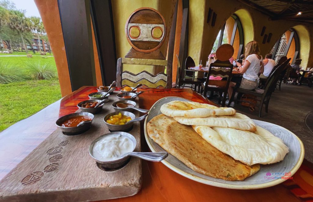 Animal Kingdom Lodge sanaa food bread service