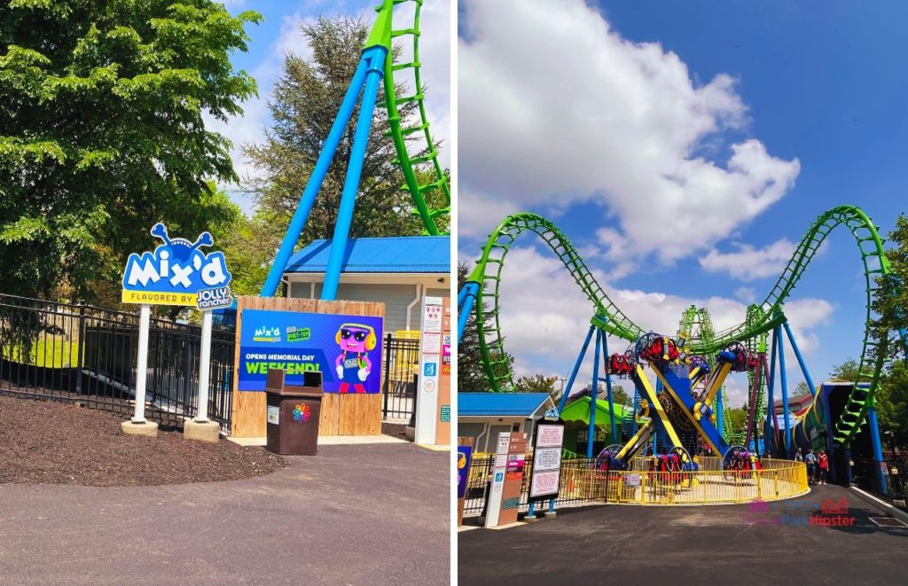 Best Hersheypark Roller Coasters Mix'd Jolly Rancher Boomerang Ride. Keep reading to get the full Hersheypark list of rides and attractions.