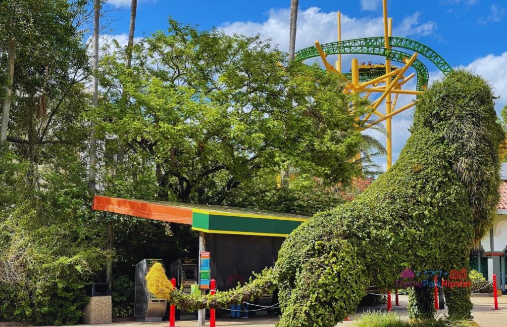 Busch Gardens Tampa Bay Cheetah Hunt Tiger Topiary