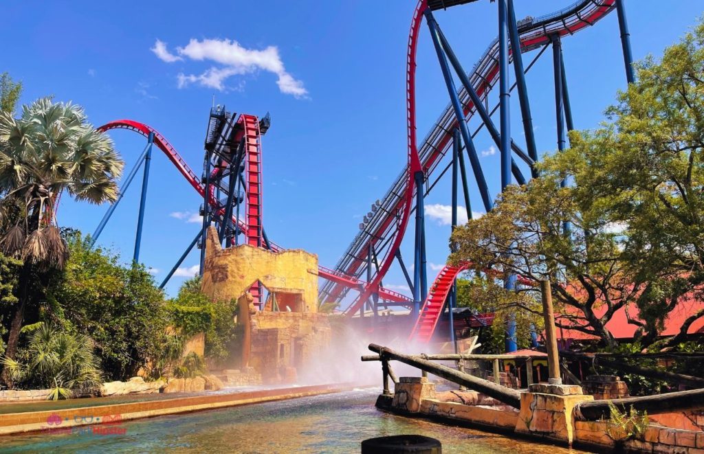 Busch Gardens Tampa Bay Sheikra splash