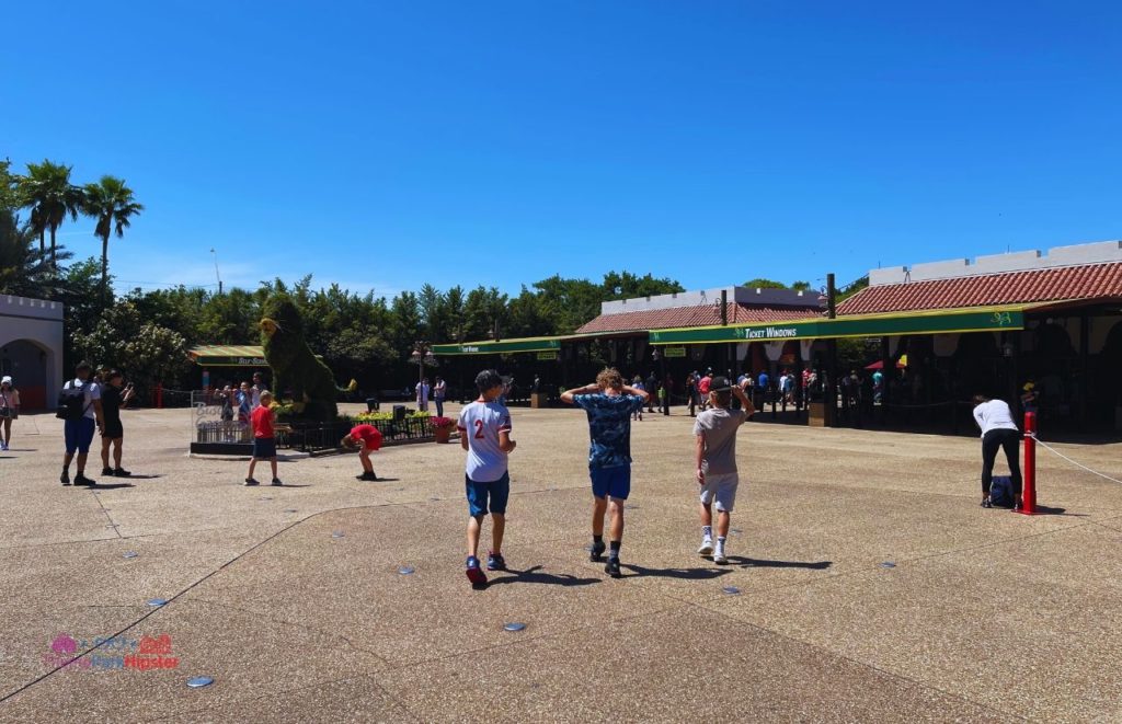 Busch Gardens Tampa Bay ticket Windows