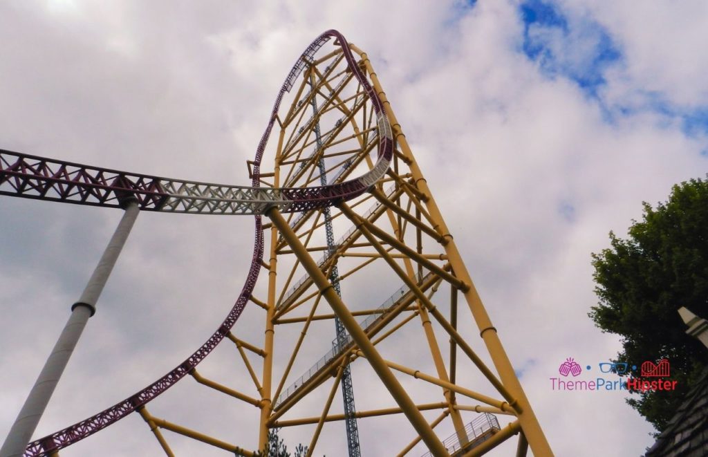 Cedar Point Cloudy Day over Top Thrill Dragster