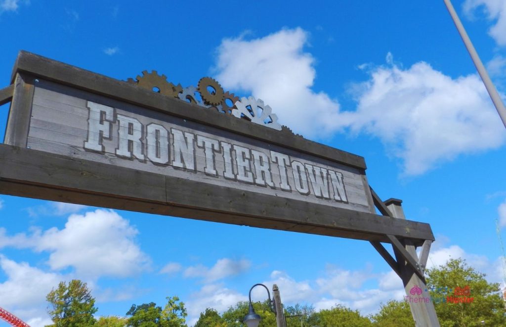 Cedar Point Frontier Town Entrance