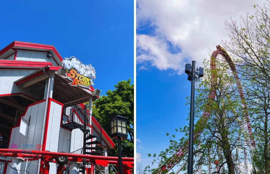 Storm Runner Best Hersheypark Roller Coasters Entrance and Drop