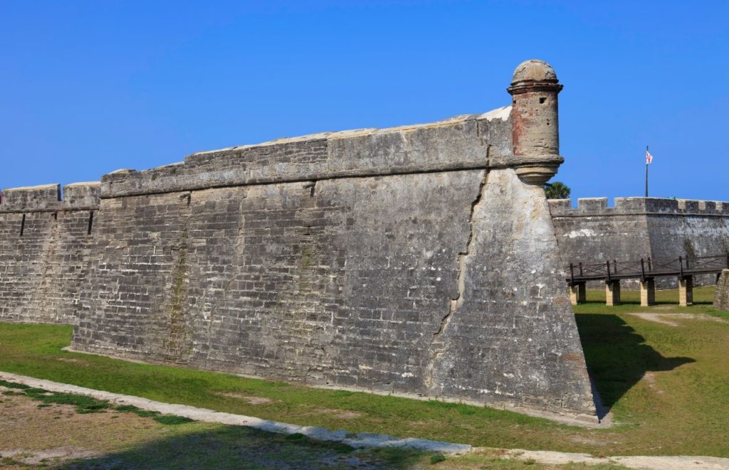 Castillo de San Marcos St. Augustine Florida Day Trips from Orlando