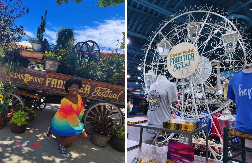 Cedar Point Frontier Festival Merchandise with Victoria Wade.