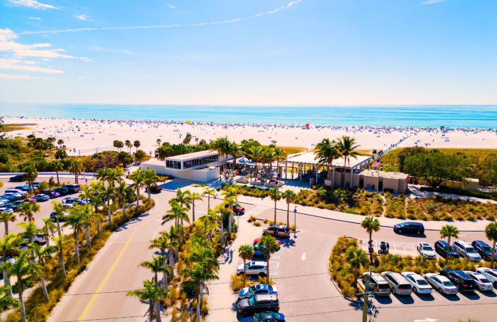 Siesta Key Beach, Florida. One of the best beaches near Disney World 