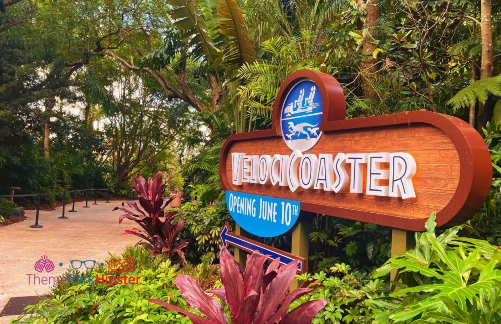 Universal Orlando Resort Velocicoaster Entrance at Islands of Adventure. Keep reading to learn about the best roller coasters in Orlando.