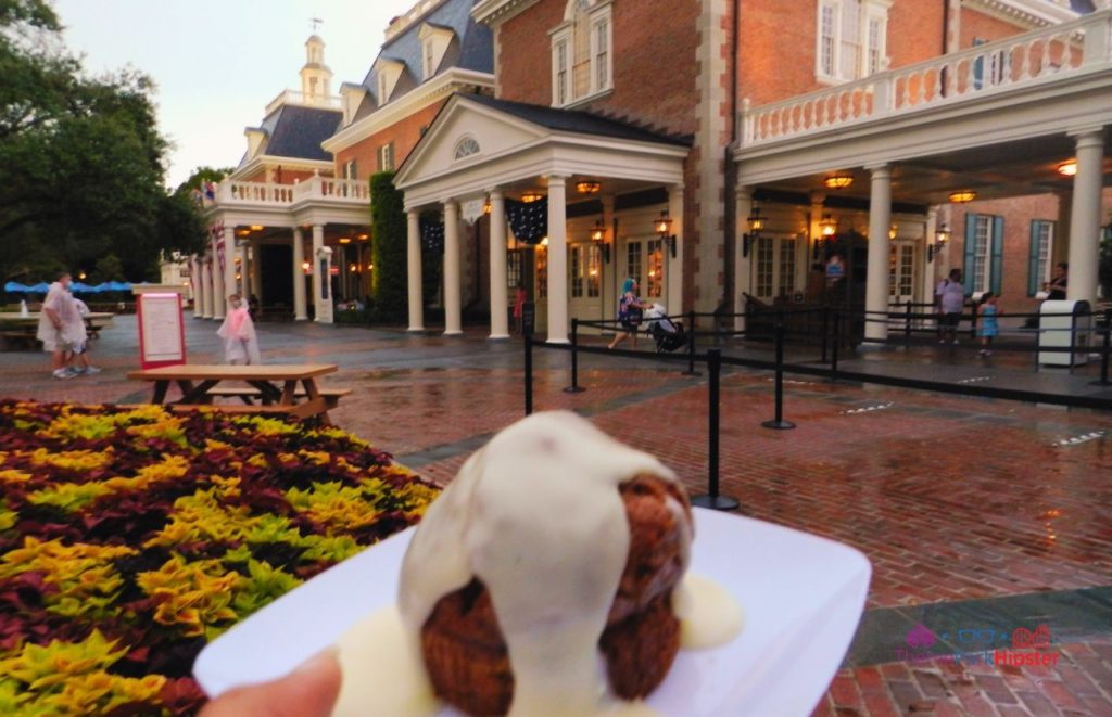 Epcot Food and Wine Festival Carrot Cake in American Pavilion