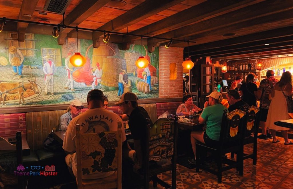 Epcot La Cava del Tequila Mexico Pavilion. One of the best Disney World experiences you must try!