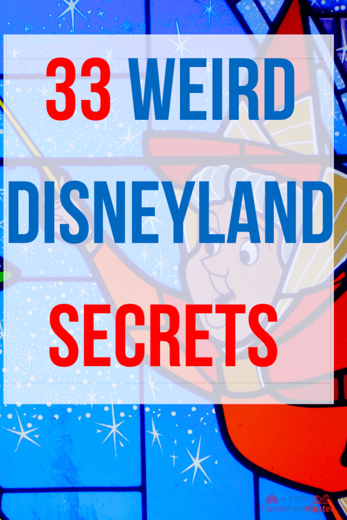 33 Hidden Best Kept Disneyland Secrets