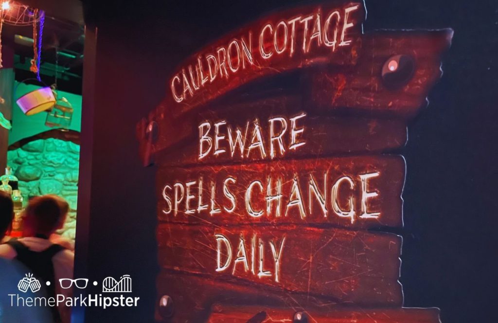 Witch’s Cottage Tribute Store Merchandise HHN 31 Halloween Horror Nights 2022 Universal Orlando. Keep reading to see is Halloween Horror Nights worth it?