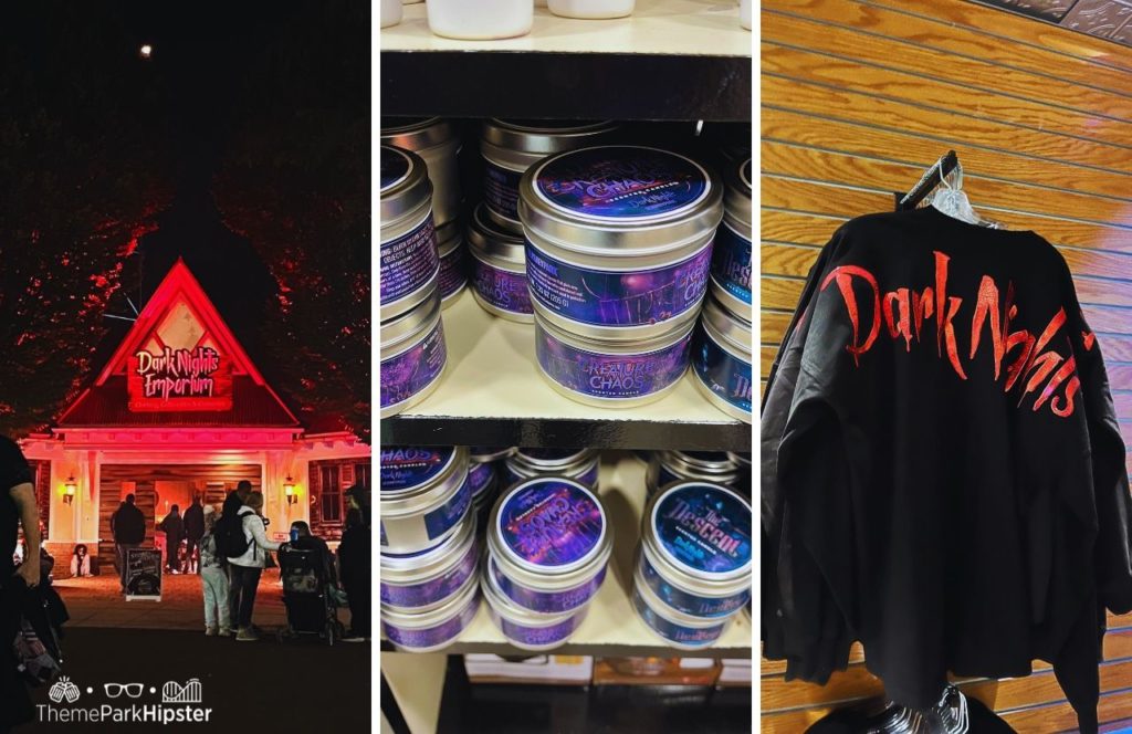 2024 Emporium Halloween shop with Candles and Jerseys Hersheypark Dark Nights. Keep reading to learn about Halloween at Hersheypark in Hershey, Pennsylvania!