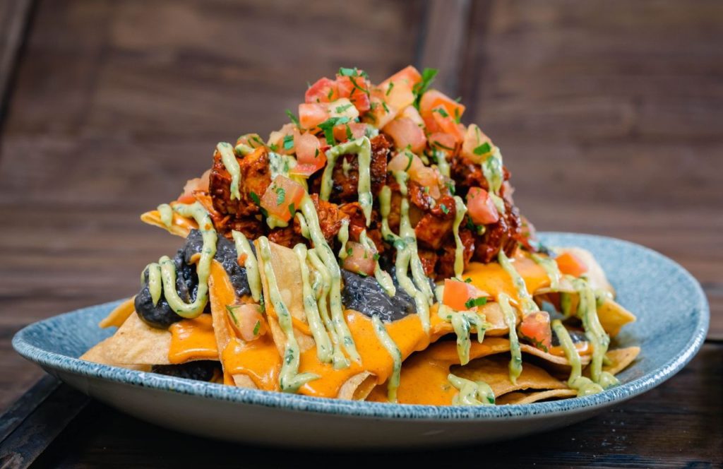 Ghost Pepper Nachos Lamplight Lounge Boardwalk Dining Halloween at Disneyland and Disney California Adventure Oogie Boogie Bash Party