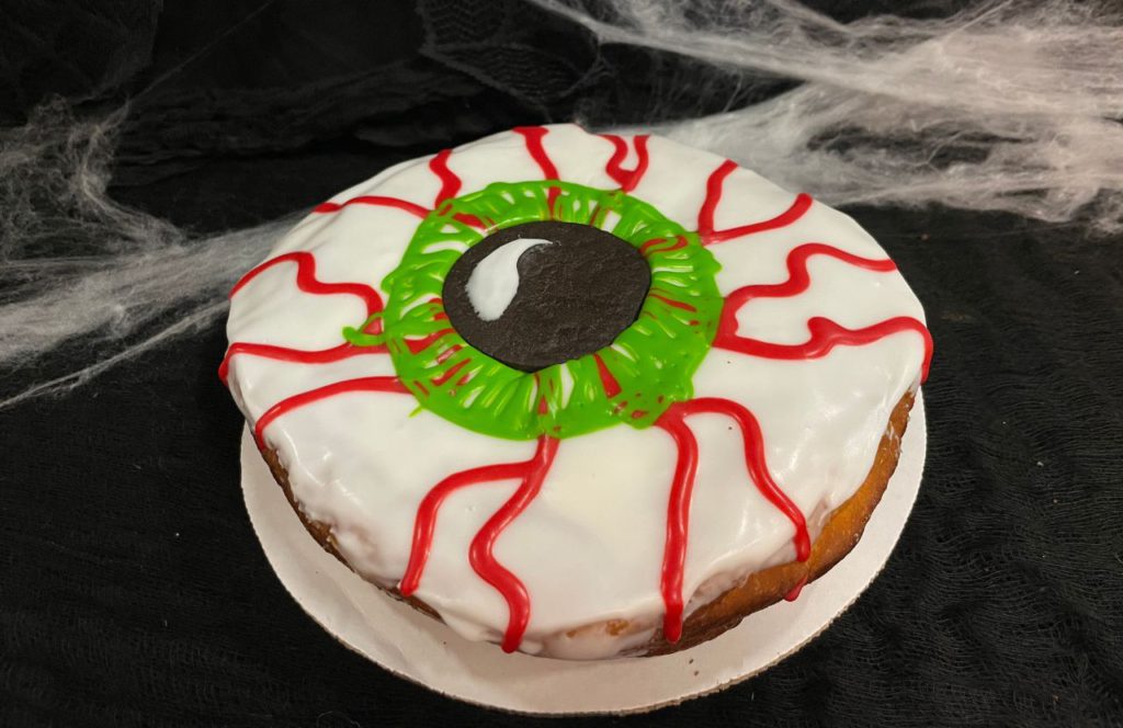 Food at Halloween King Size Donut at Hersheypark Dark Nights