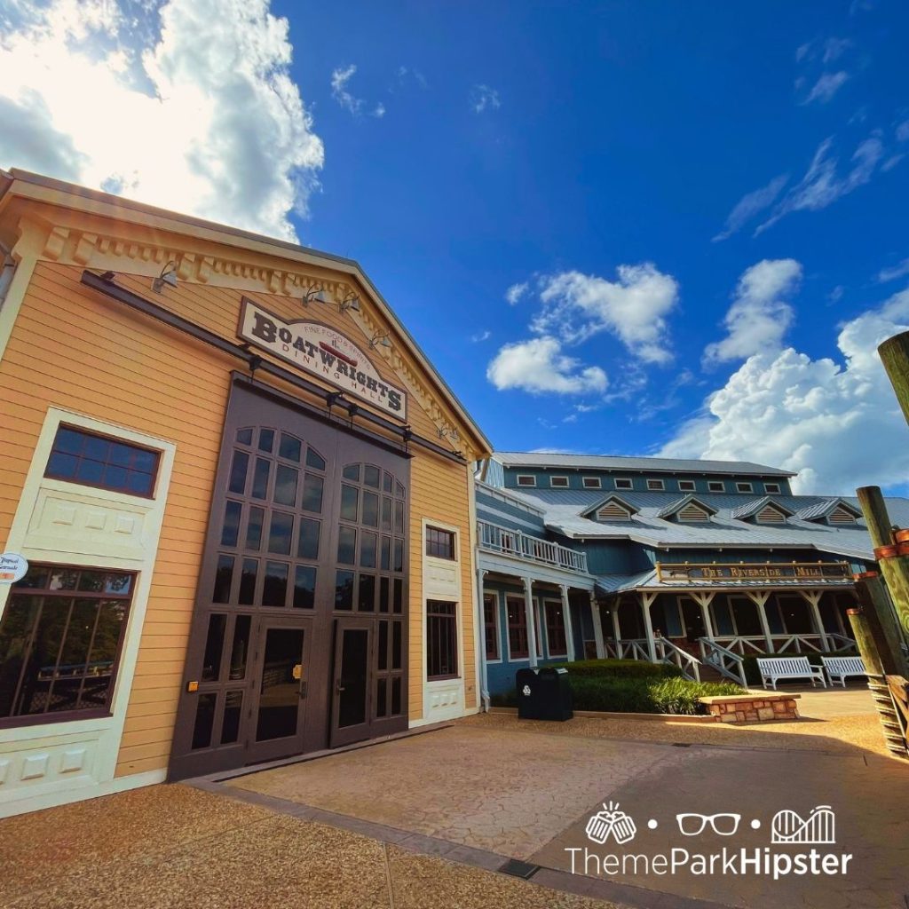 Boatwrights Dining Hall at Disney Port Orleans Resort Exterior