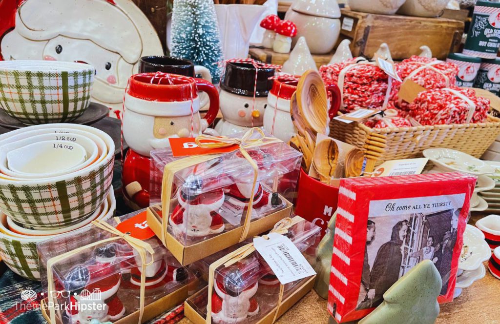 Christmas Mugs at Sugarboo and Co Store at Disney Springs, Florida