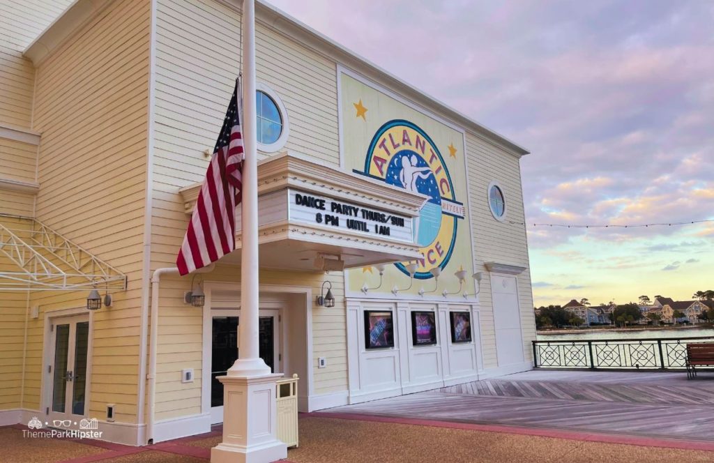 Christmas at Disney Boardwalk Inn and Villas the Atlantic Dance Hall. Keep reading for the full guide to the most romantic resorts for couples at Walt Disney World. 