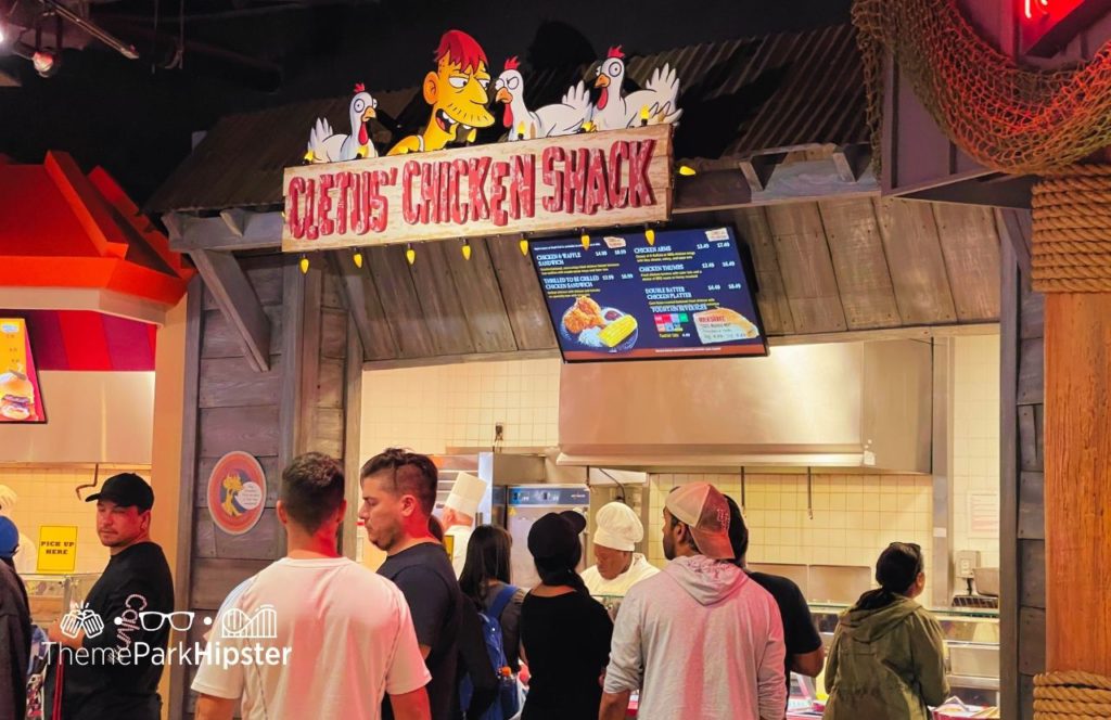 Universal Orlando Resort cletus Chicken Shack at Universal Studios in Springfield Simpsons Land