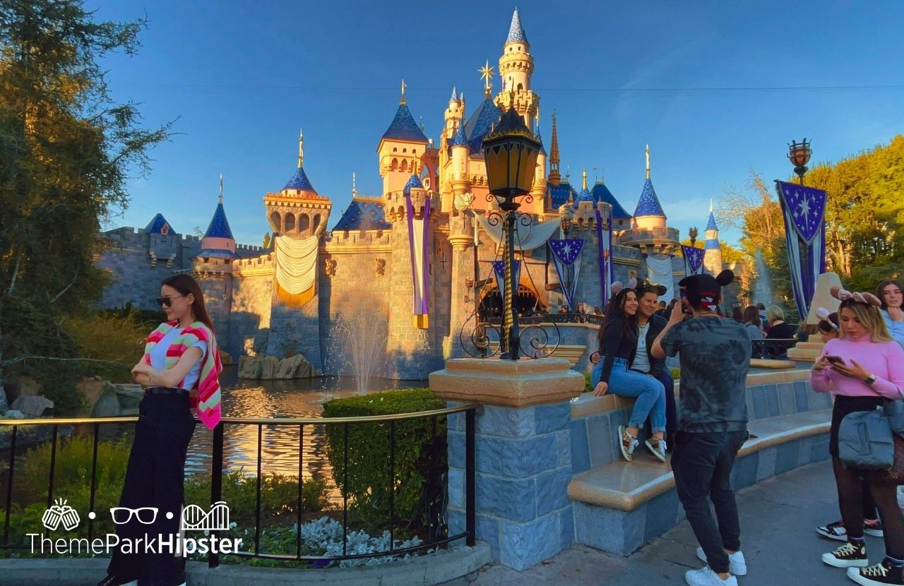 Disneyland Resort Itinerary and Planner with Sleeping Beauty Castle in California