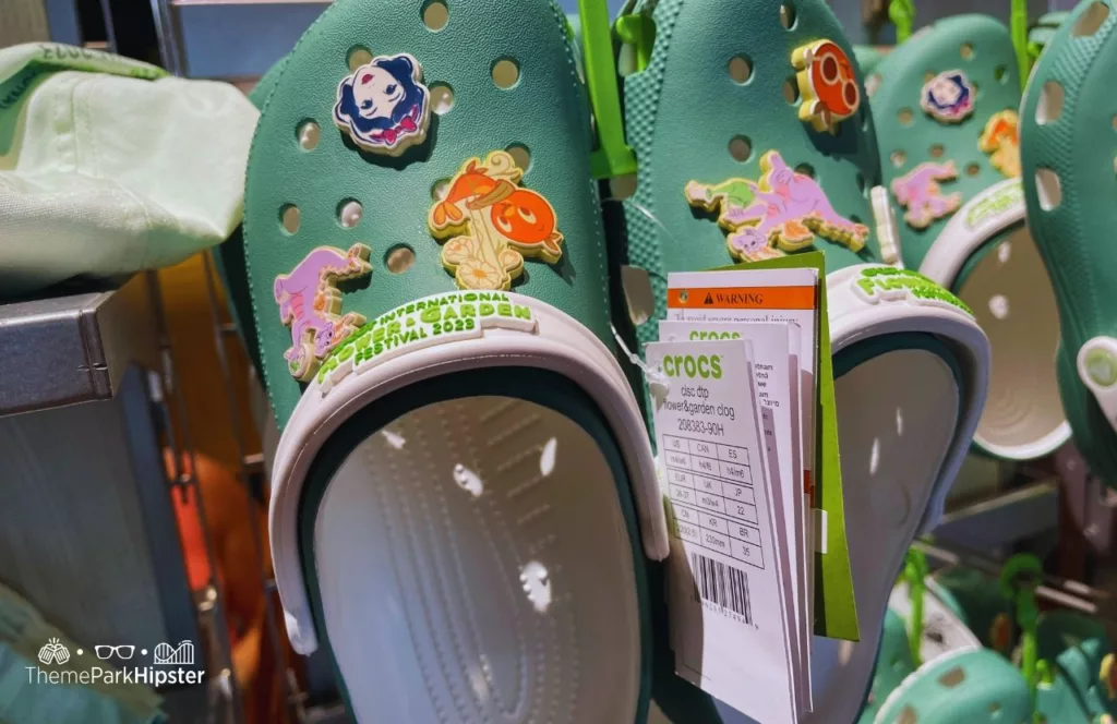 Epcot Flower and Garden Festival Itinerary 2023 Merchandise Crocs