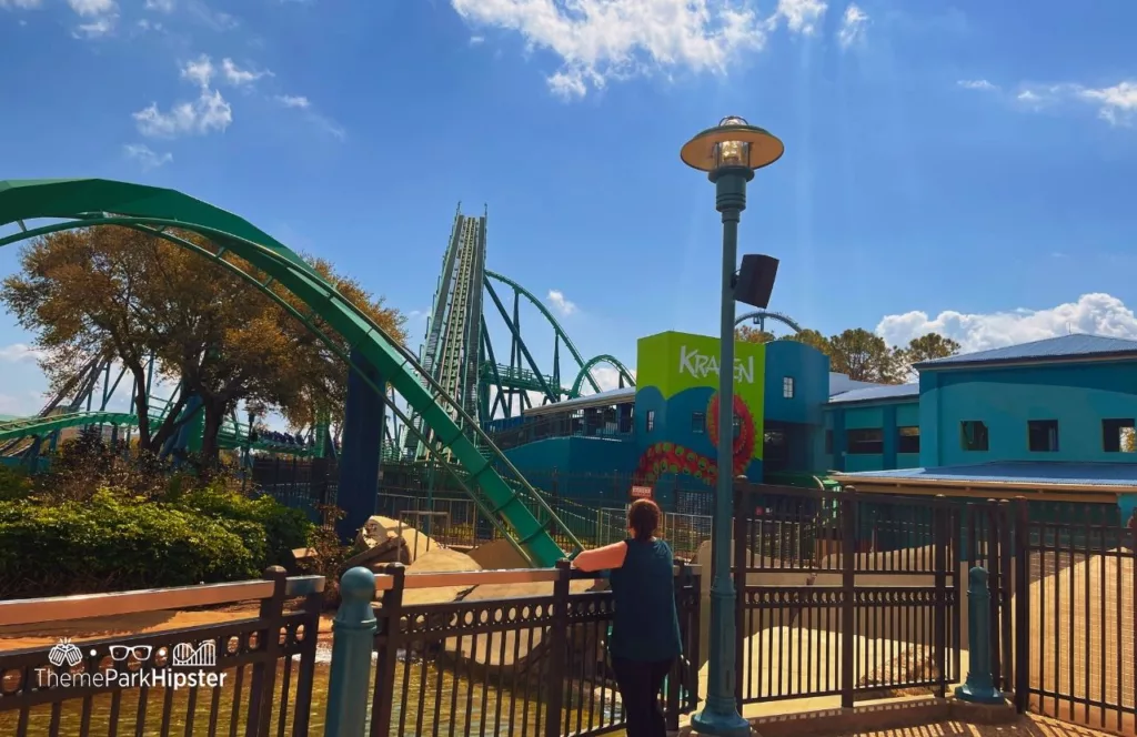 SeaWorld Orlando Resort Kraken Roller Coaster