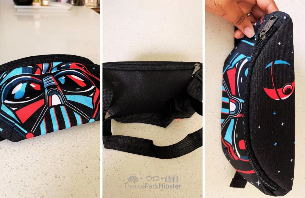 Darth Vader Hip Pack. Keep reading to know what to pack and wear to Disneyland in May for the perfect outfit.