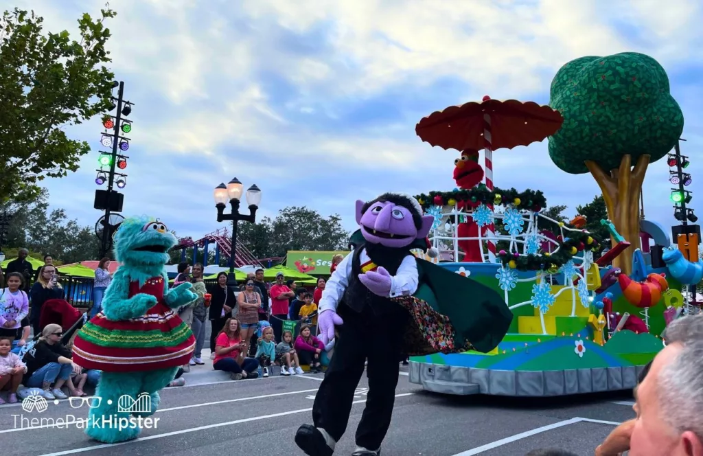 SeaWorld Orlando Resort Christmas Celebration Elmo at Sesame Street Land Christmas Parade Count Dracula. Keep reading to learn about the best cheap hotels near SeaWorld Orlando.