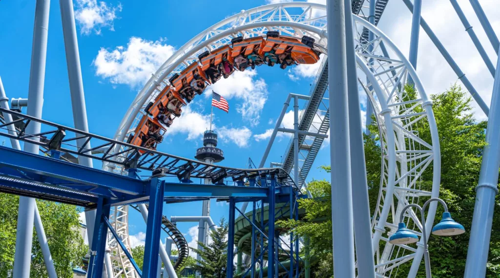 SooperdooperLooper at Hersheypark. Keep reading to get the full Hersheypark list of rides and attractions.