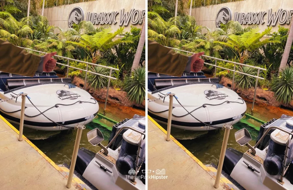 Universal Studios Hollywood Jurassic World Ride 