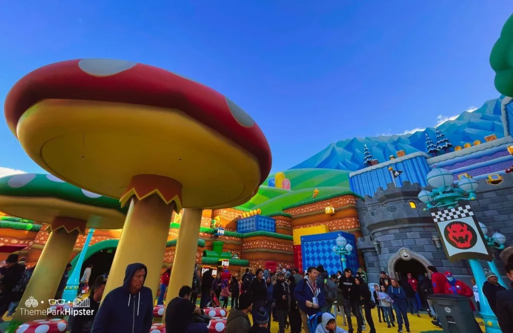 Universal Studios Hollywood Super Nintendo World Mushroom