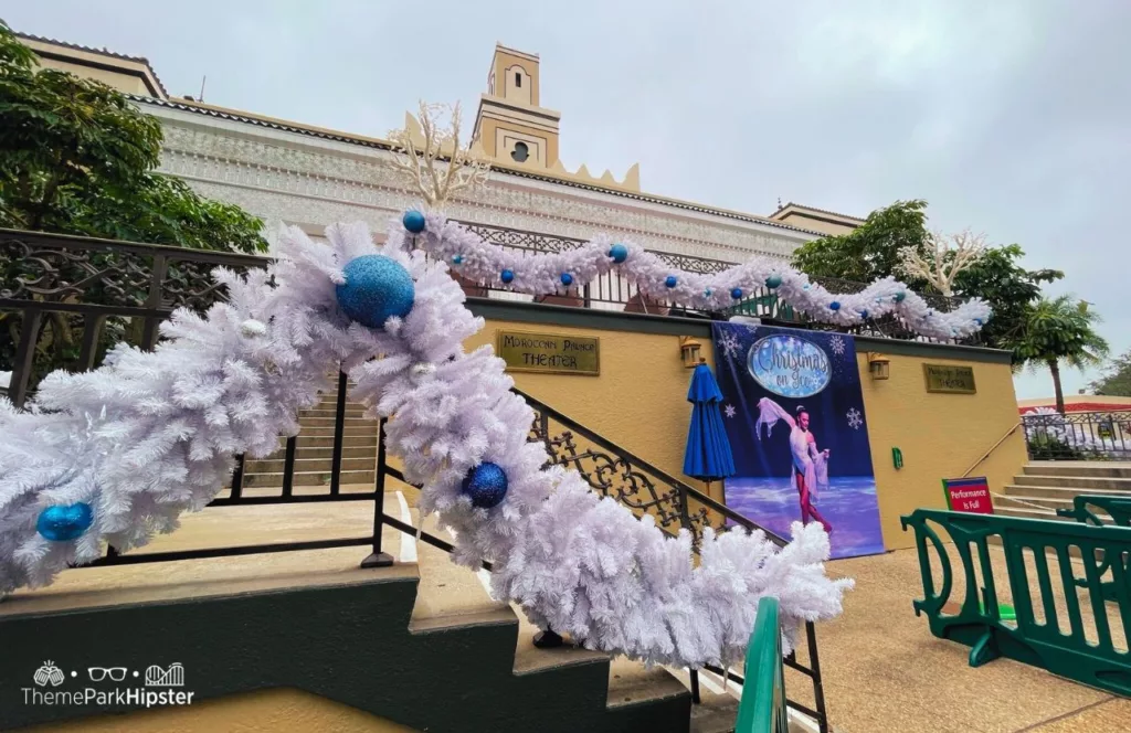 Busch Gardens Tampa Bay Christmas Town Moroccan Palace Theater Christmas On Ice