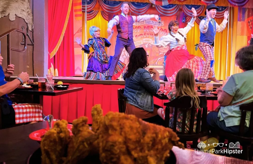 Disney Wilderness Lodge Resort Fried Chicken at Hoop Dee Doo Musical Revue Review