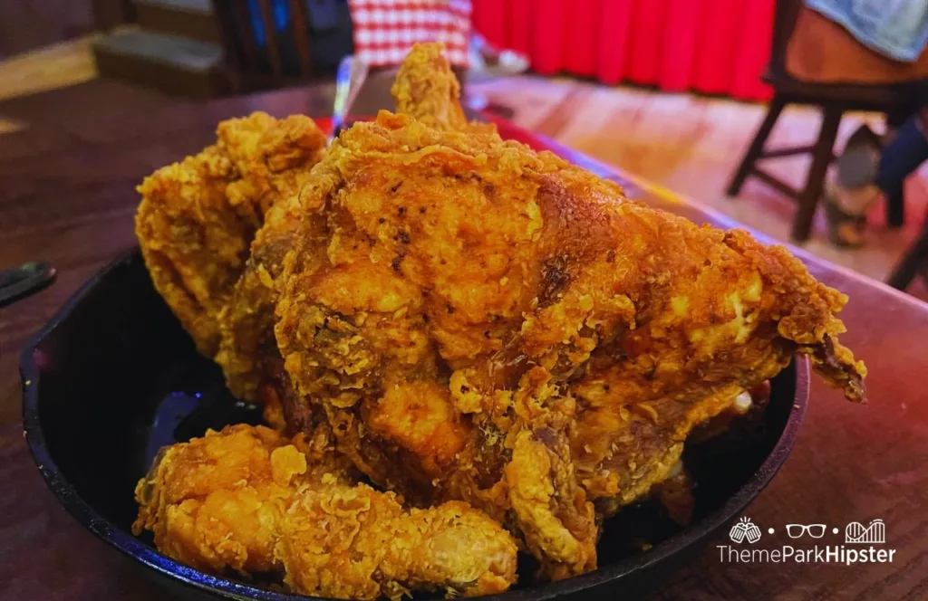 Disney Wilderness Lodge Resort Fried Chicken at Hoop Dee Doo Musical Revue 