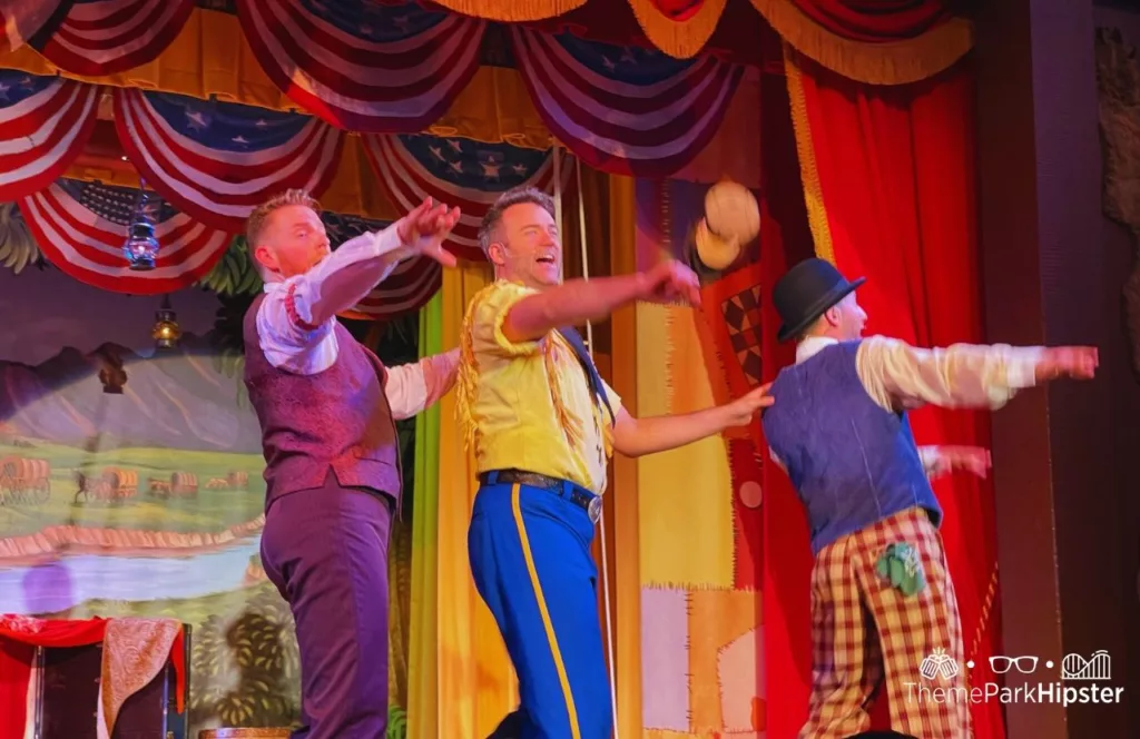 Johnny Ringo, Jim Handy, Six Bits Disney Wilderness Lodge Resort Hoop Dee Doo Musical Revue