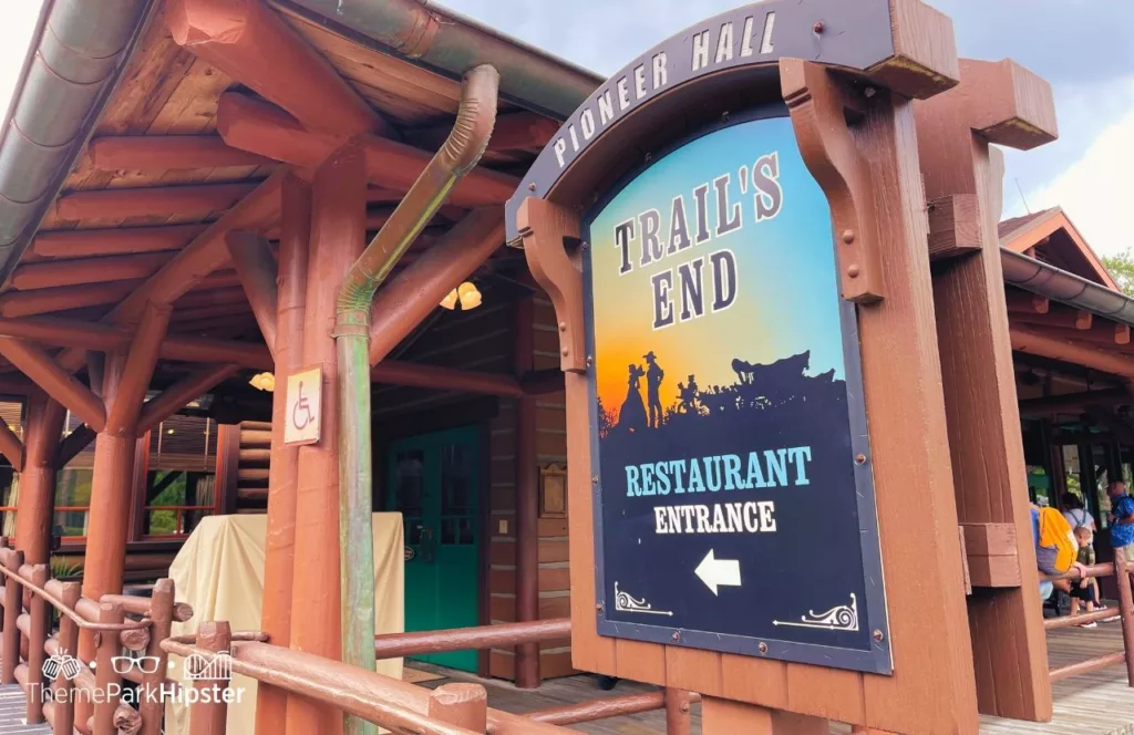 Disney Wilderness Lodge Resort Trails End Restaurant. Keep reading to learn more about the best Disney buffet. 