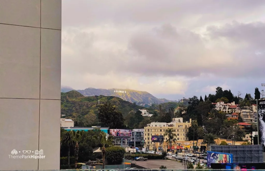 Loews Hollywood Hotel Near Universal Studios Hollywood view of Hollywood Sign