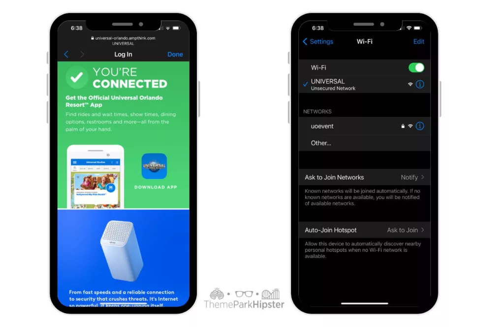 Universal Orlando Resort WiFi on the App. Keep reading to get the full guide to the Universal Orlando Mobile Order Service.