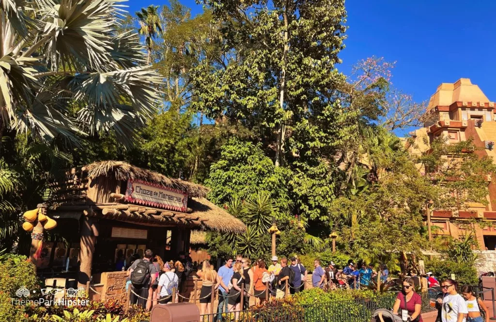 Mexican Pavilion Choza de Margarita restaurant. One of the best places to get snacks at EPCOT.