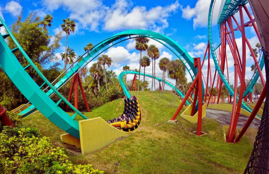 Kumba Roller Coaster Busch Gardens Tampa