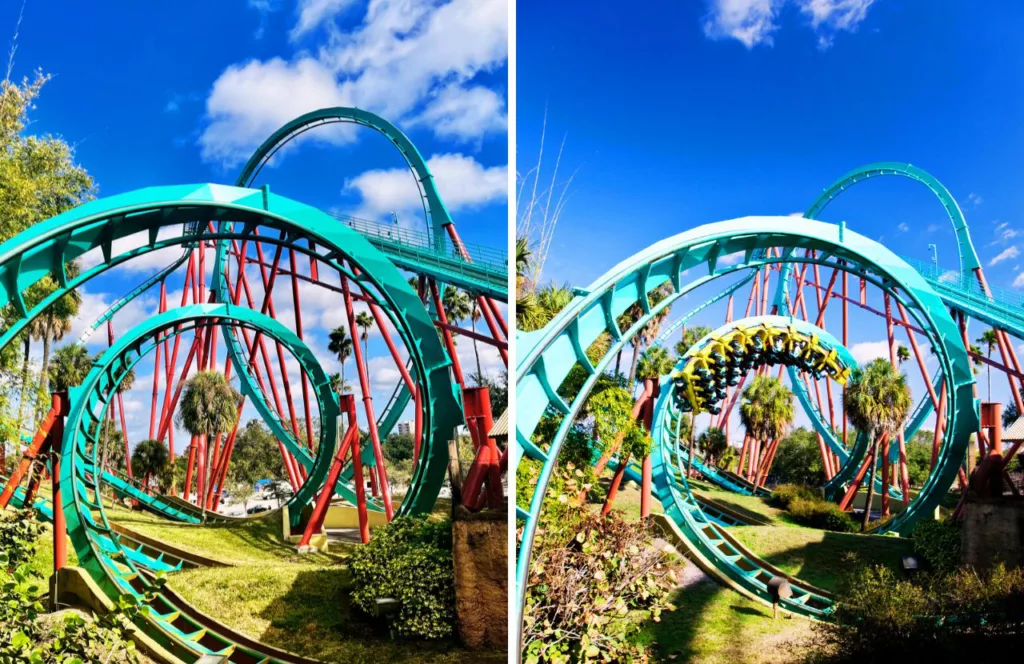 Kumba Roller Coaster Busch Gardens Tampa