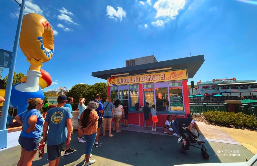 Universal Studios Orlando Florida Lard Lad Donuts in Simpsons Land Springfield U.S.A