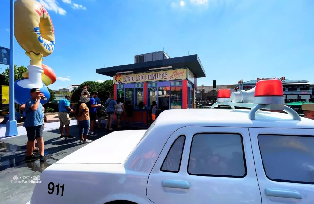 Universal Studios Orlando Florida Lard Lad Donuts in Simpsons Land Springfield U.S.A 