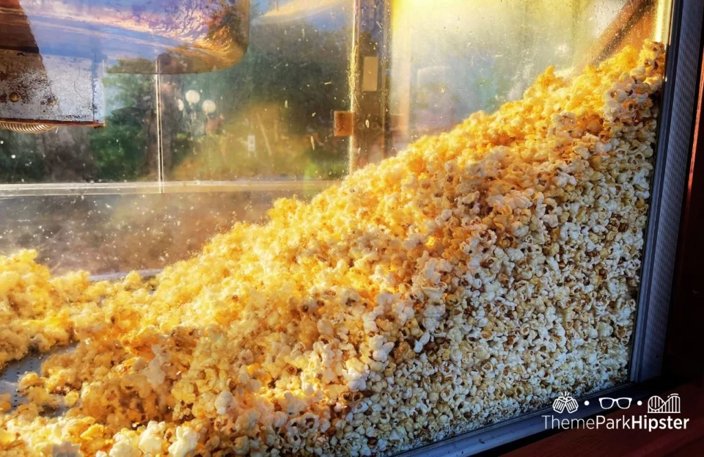 2023 Epcot Food and Wine Festival at Disney Canada Pavilion Maple Popcorn Bucket. One of the best snacks at EPCOT.  