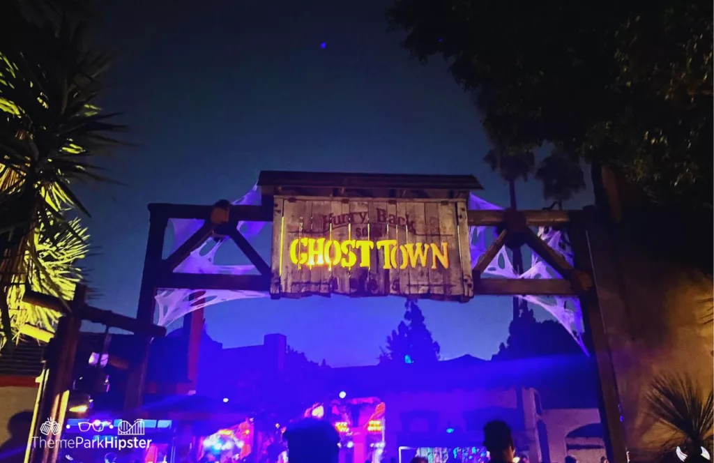 2024 Knott's Scary Farm at Knott's Berry Farm in California Ghost Town Scare Zone