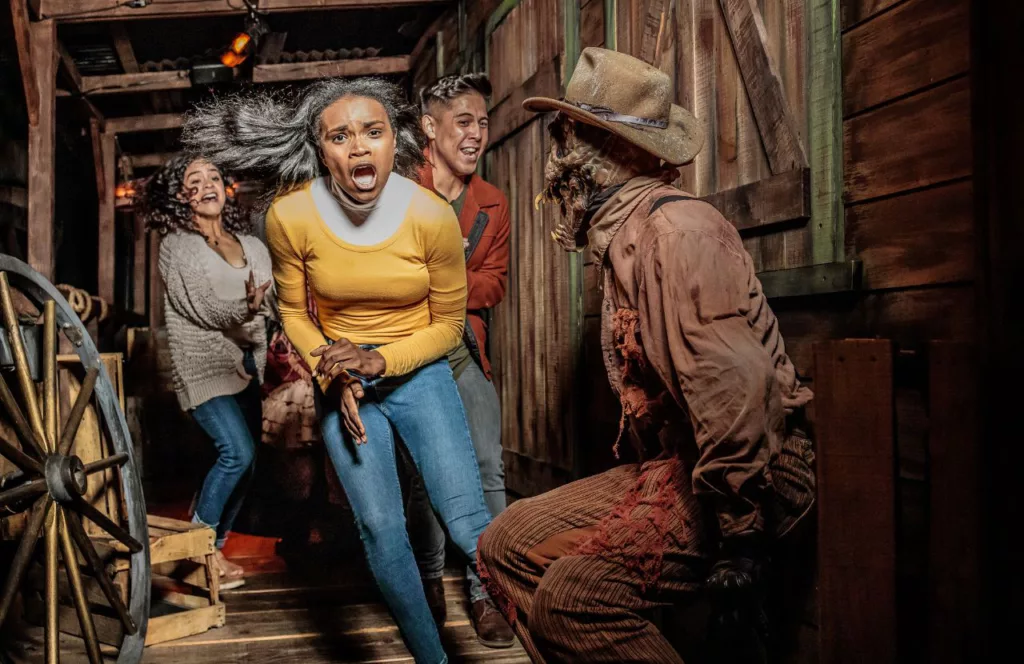 2024 Knott's Scary Farm at Knott's Berry Farm in California Origins_ The Curse of Calico House