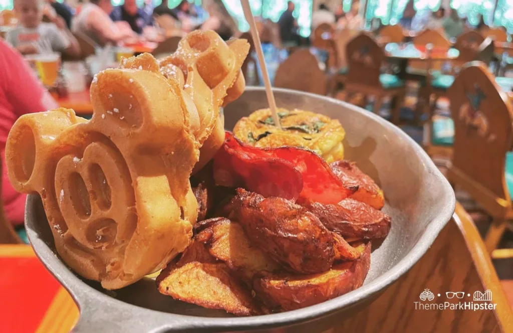 Disney Park Restaurant Mickey Waffle Breakfast. Keep reading to learn more about the best Disney buffet. 