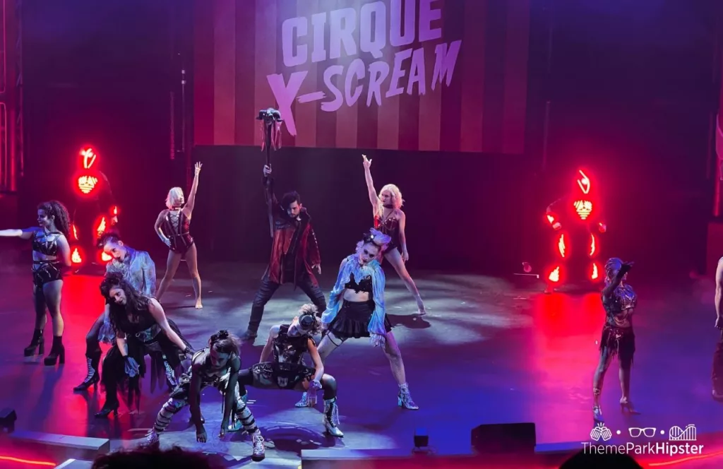  Howl O Scream at Busch Gardens Tampa Bay Cirque X Scream Circus Show in Stanleyville