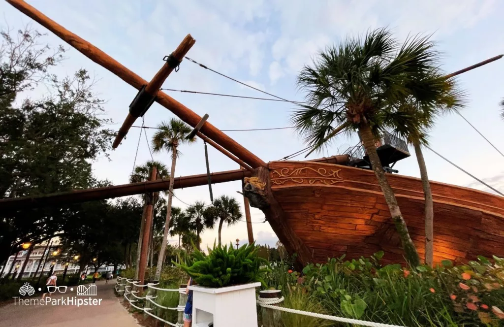 Boat Shipwrecked at Yacht and Beach Club Resort During Christmas at Disney World. Keep reading to find out the most romantic resorts for couples at Walt Disney World.  