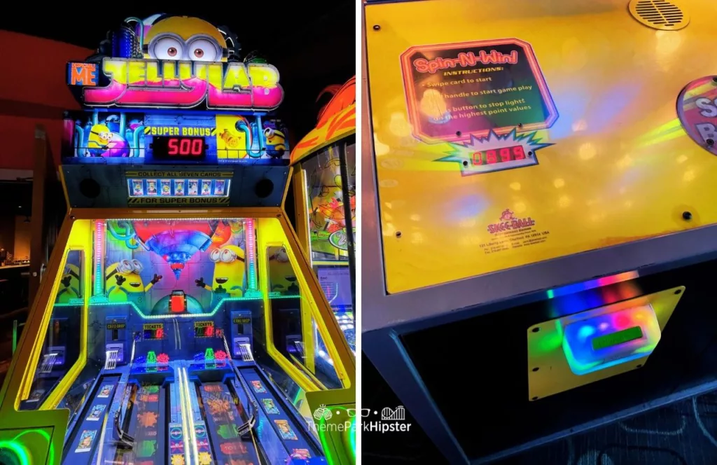 Cabana Bay Beach Resort Hotel at Universal Orlando Arcade winning a 1000 tickets